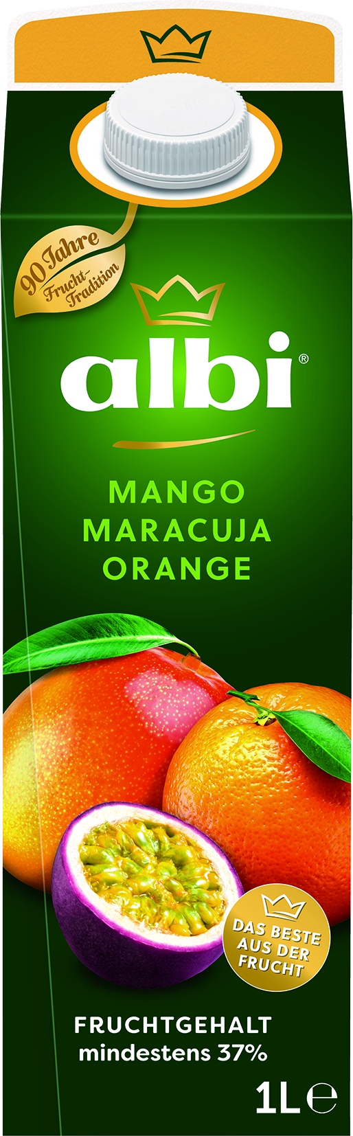 mango/passion fruit juice   