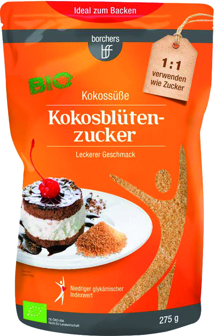 Bio-Kokosblütenzucker Verkauf nur im Karton 8  x 300gr