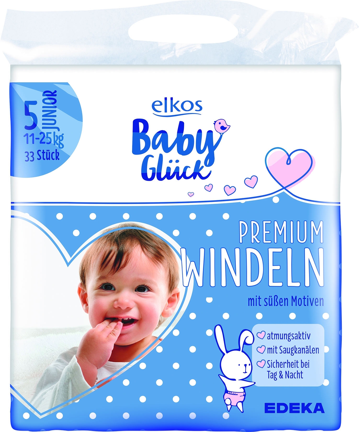 Premium Windeln Junior 36pc