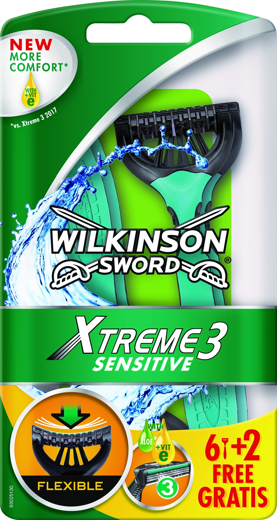 Wilkinson Razor 3 blades 4pc