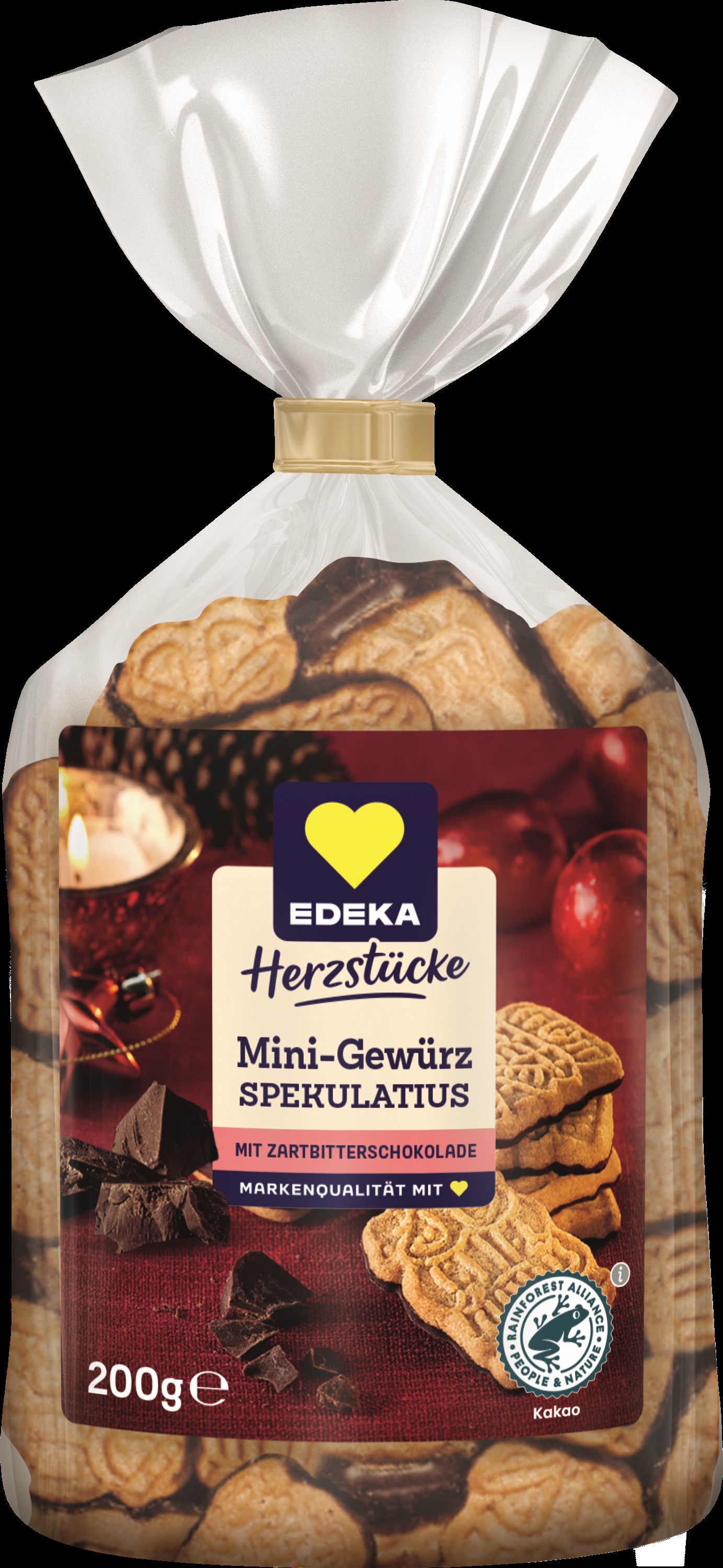 Mini-Schoko Spekulatius Zartbitter 200 g