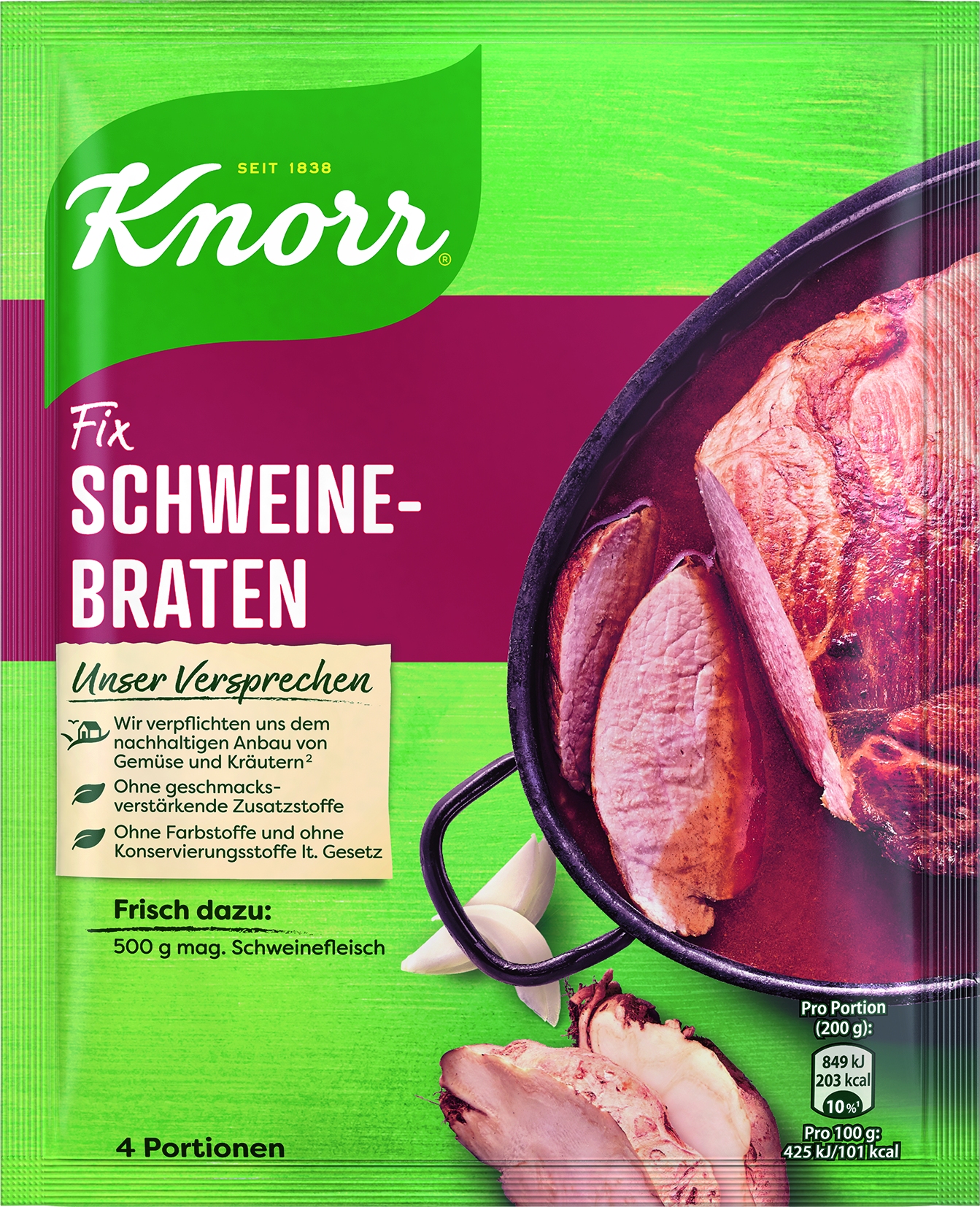 Fix fuer Schweinebraten   