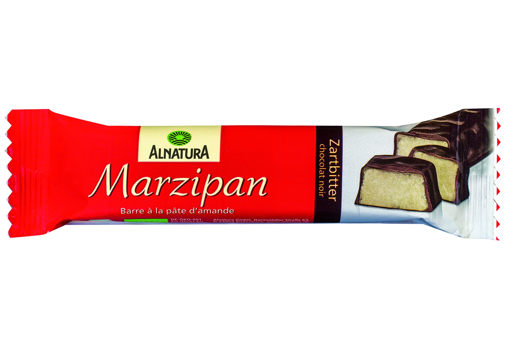 Bar marzipan dark chocolate   