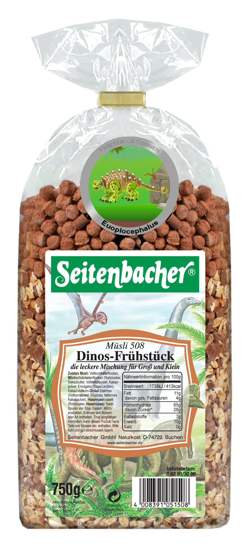 Dinos Frühstück Muesli   