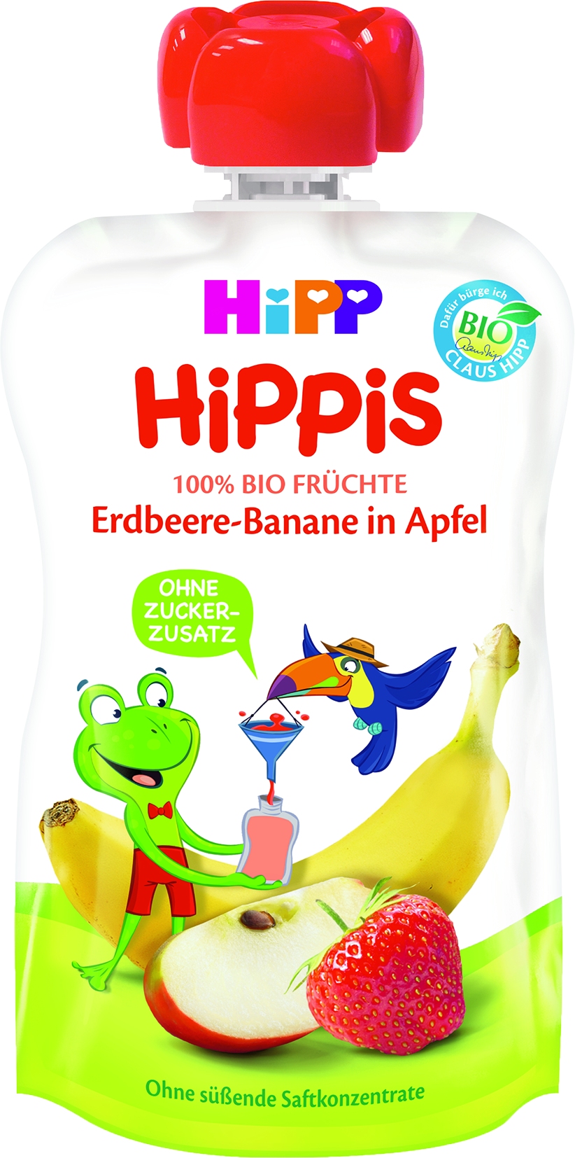 8521-01 Hippis Erdbeer/Banane/Apfel