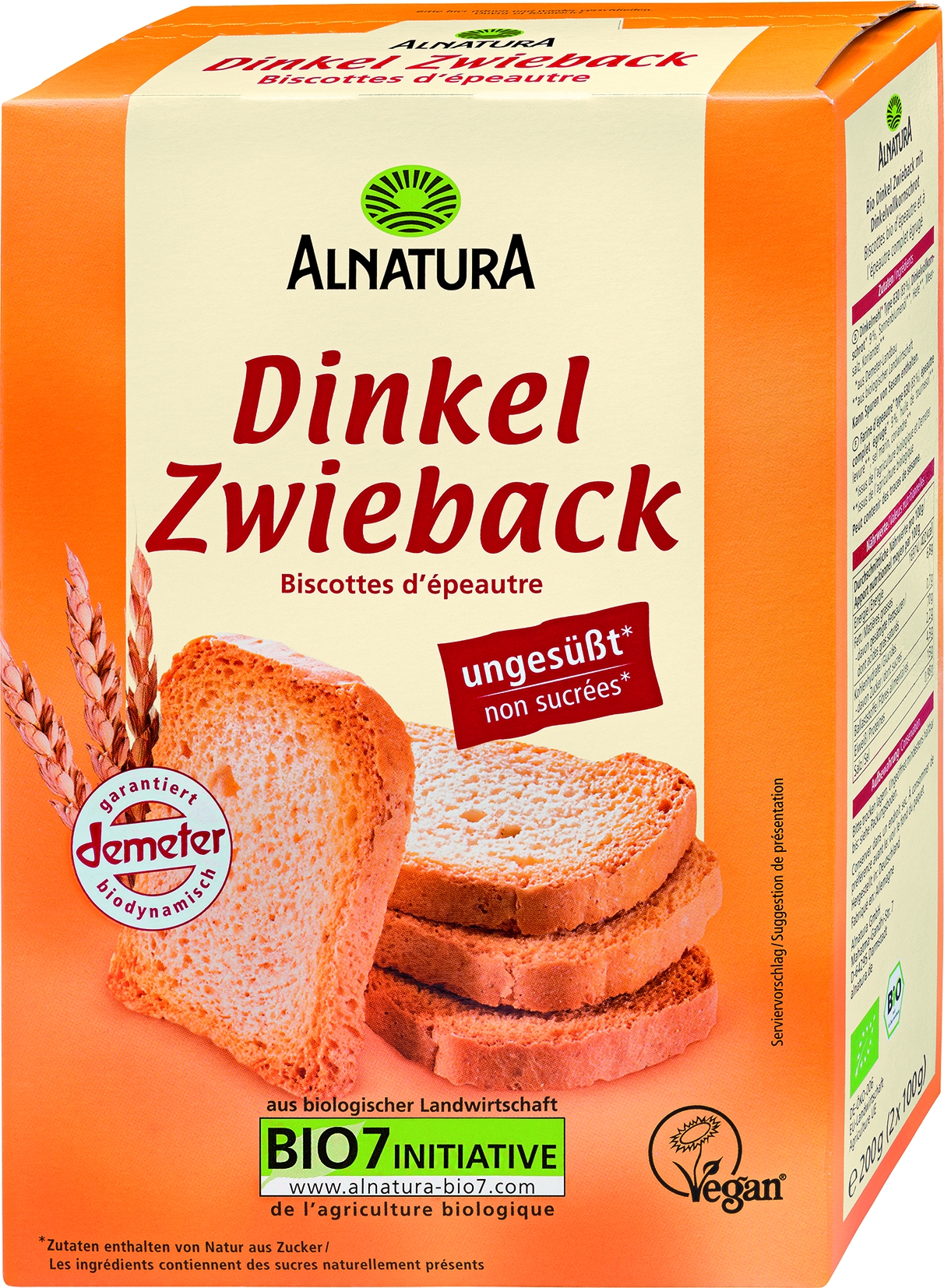 Dinkel Zwieback   