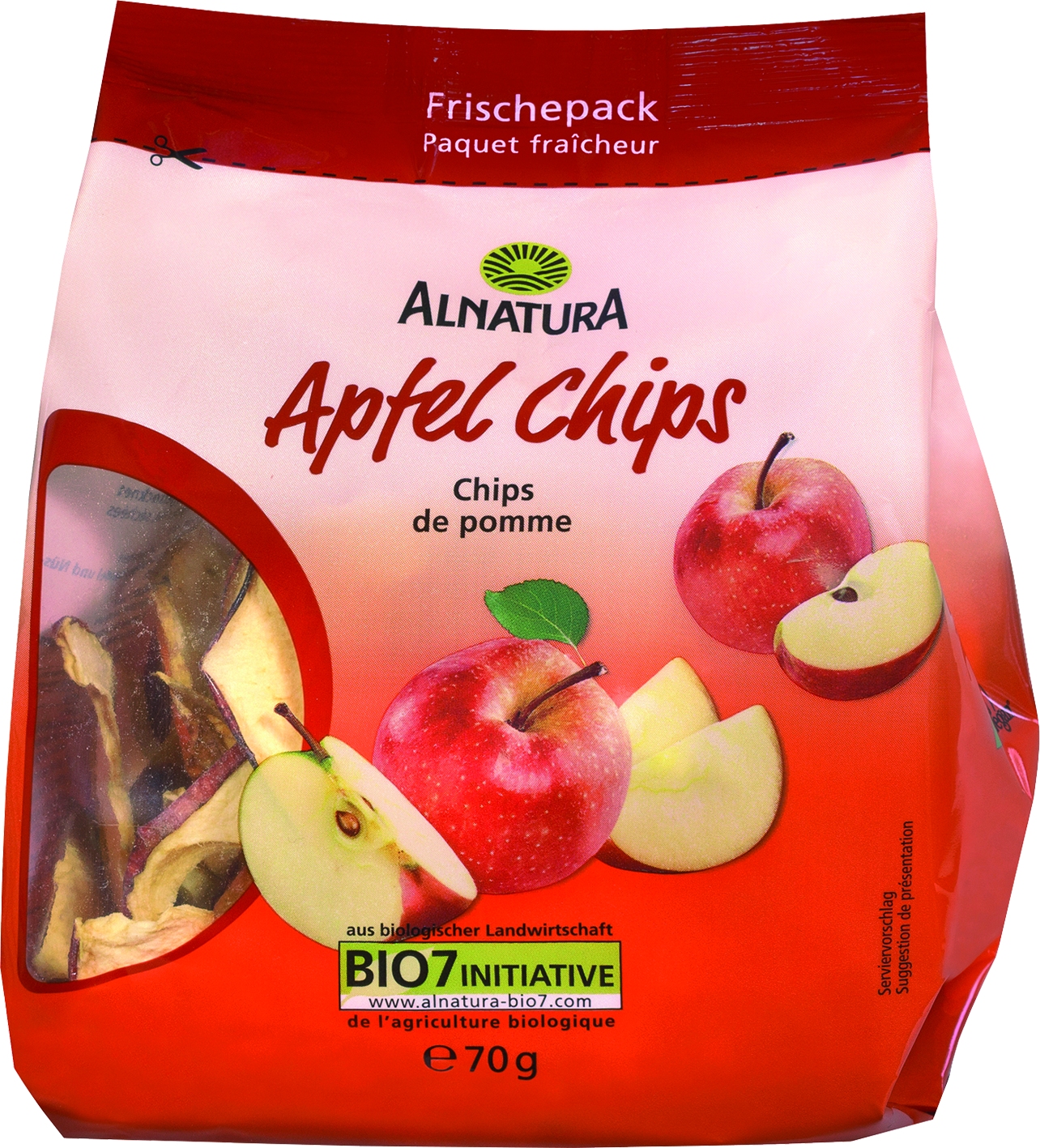 Apfel Chips getrocknet   