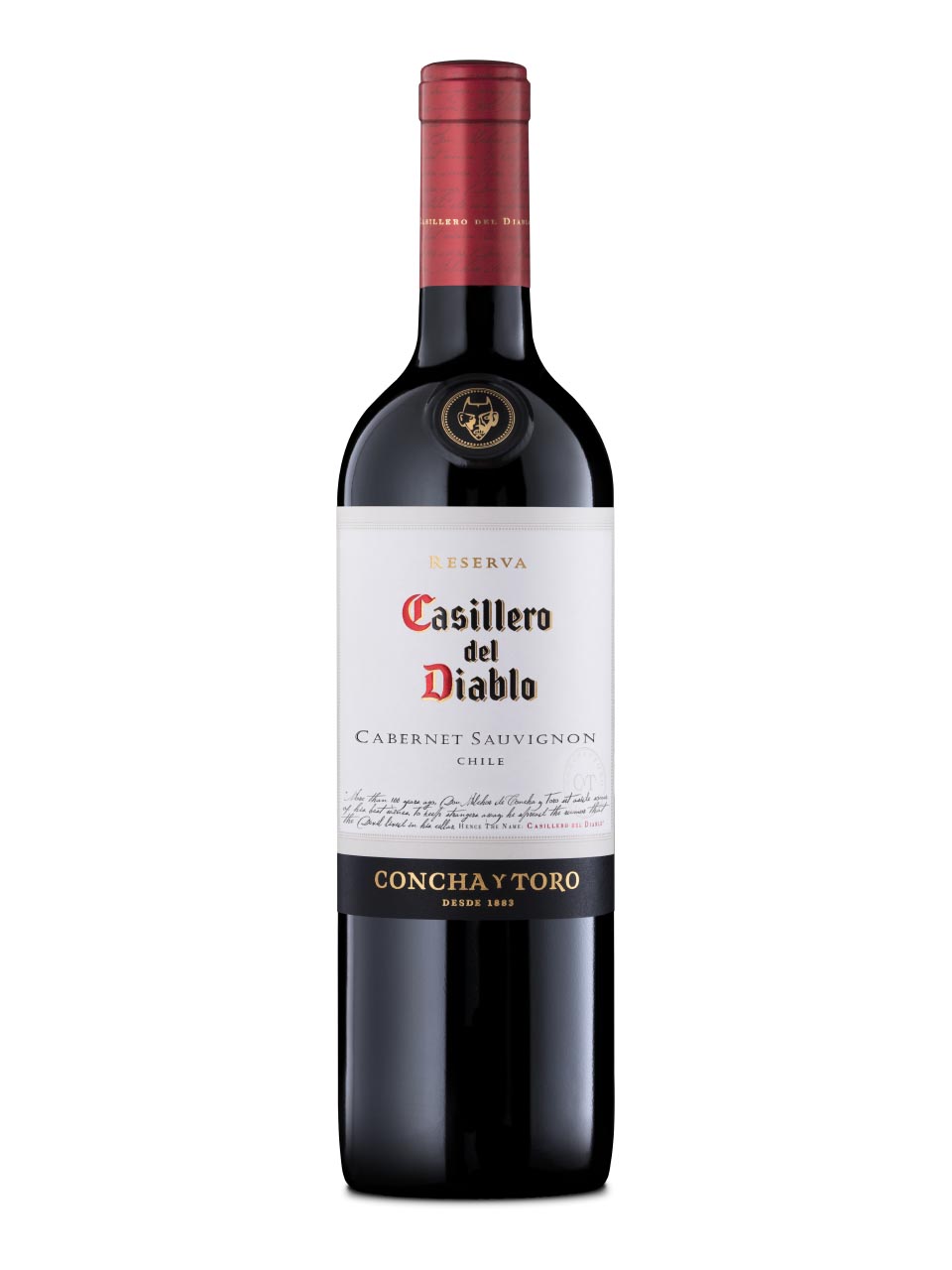 Concha y Toro, Cabernet Sauvignon, Casillero del Diablo, Valle Central, DO, dry, red wine 