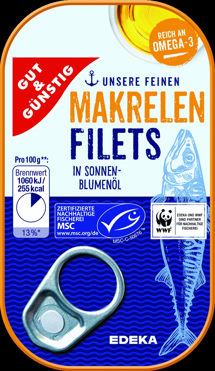 Mackarel fillet in oil   