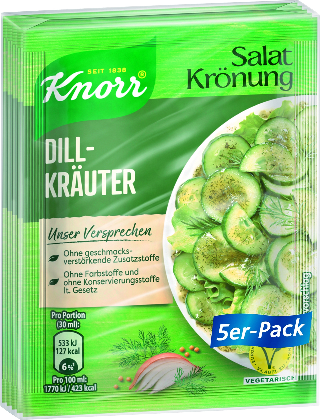 Salatkroenung Dill-Kraeuter 5er