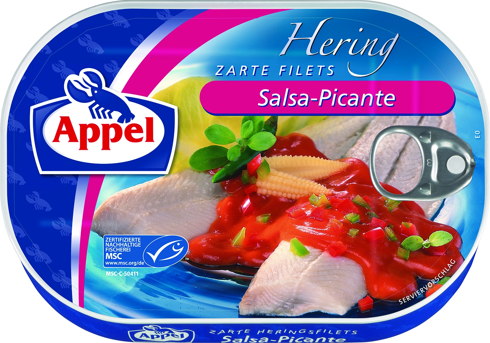 Heringsfilet Salsa-Picante   