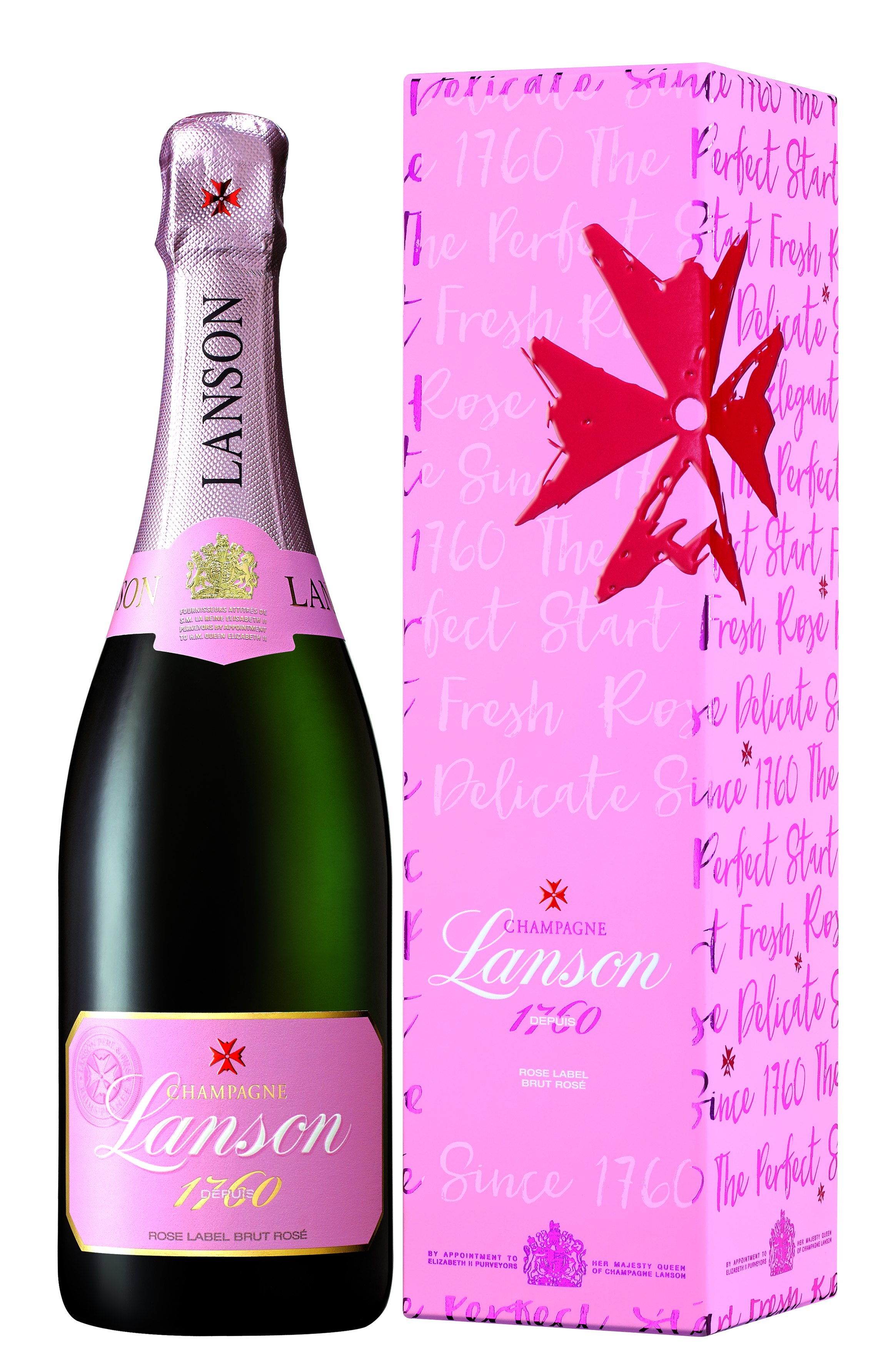 Lanson, Rosé Label, Brut   
