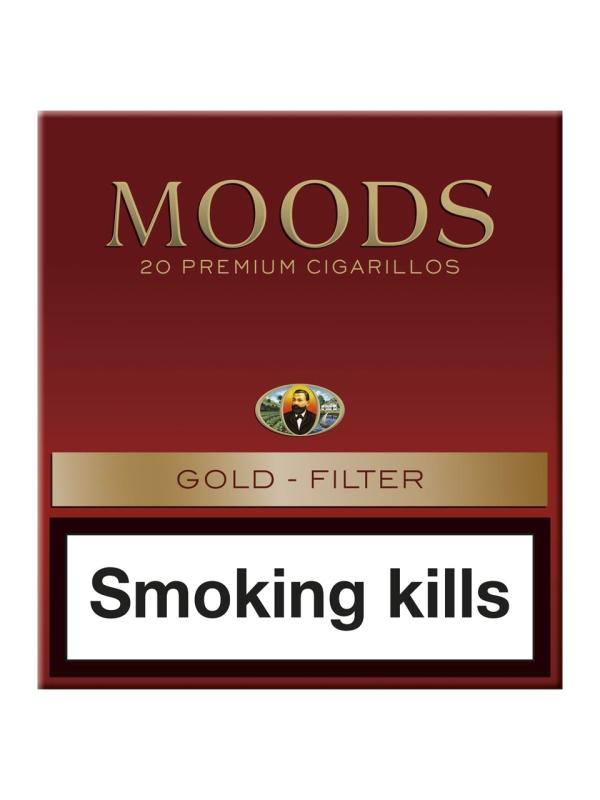 Moods Gold Filter 5x20pc, Cigarillos