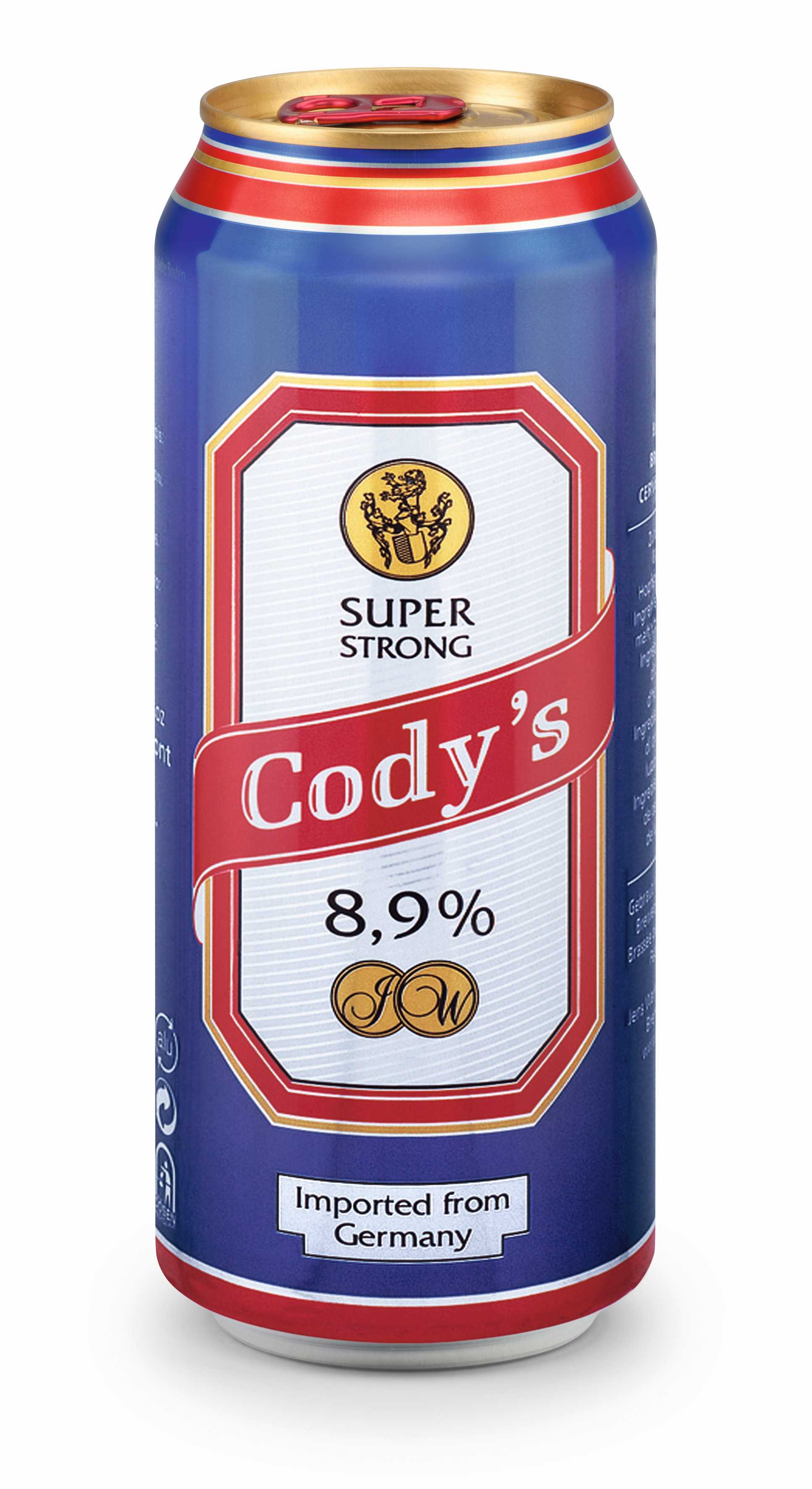 Cody´s Bier Superstrong 24Ds x 0,5lt