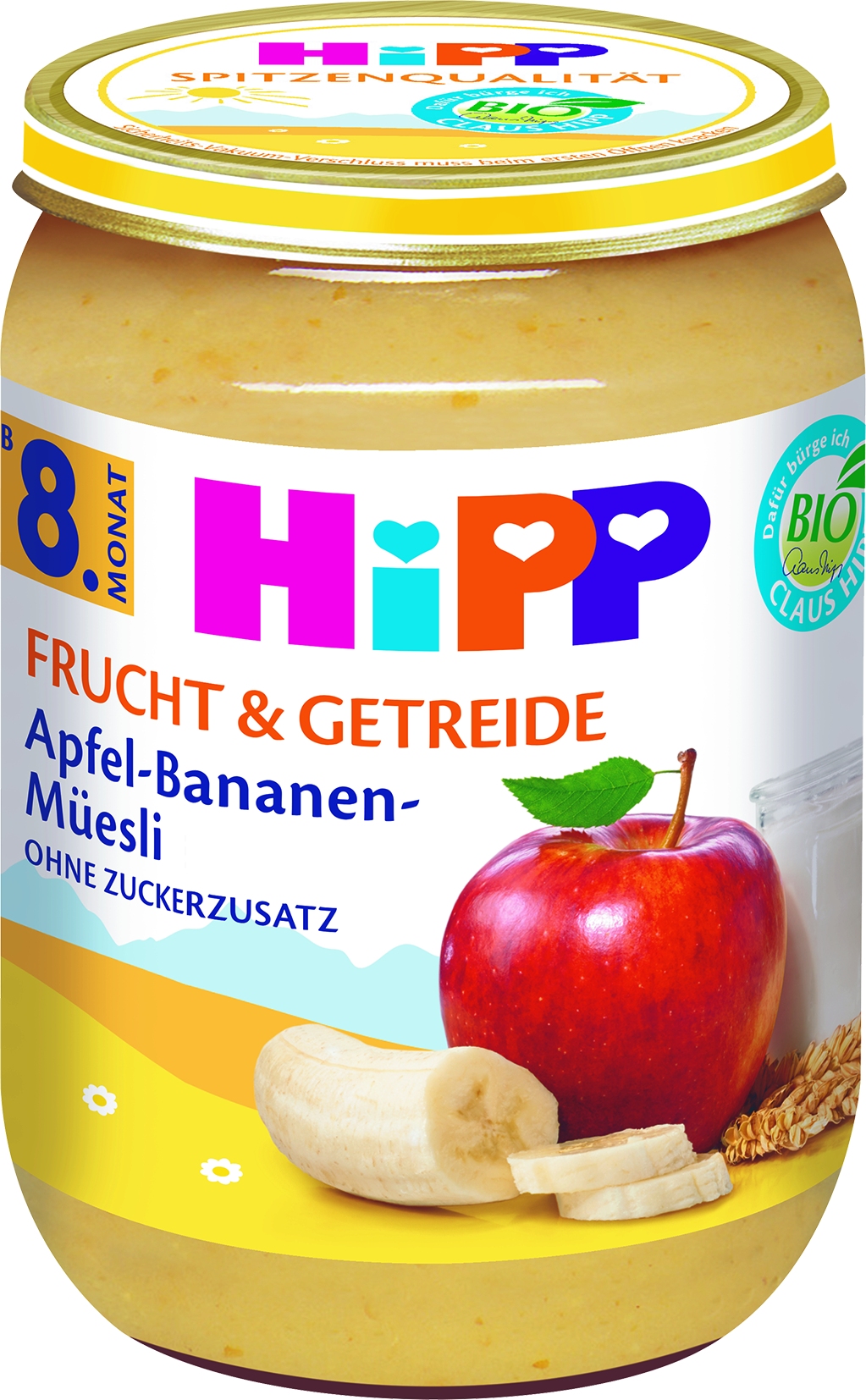 Bio 4860-01 F&G Apfel-Bananen-Muesli