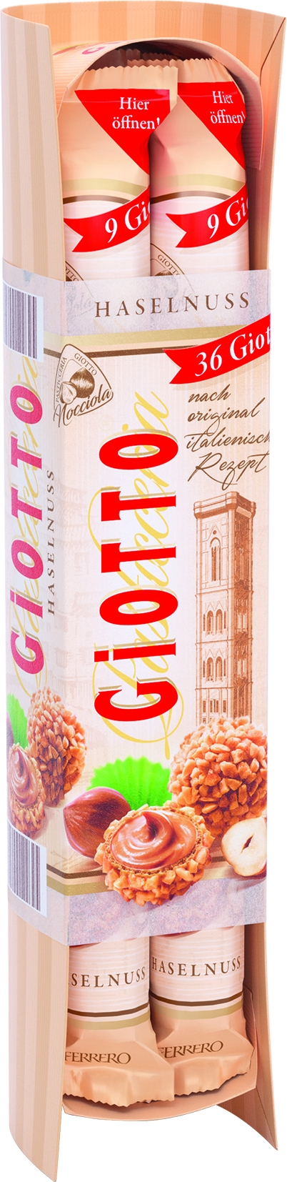 Giotto Pralines 4x9pc