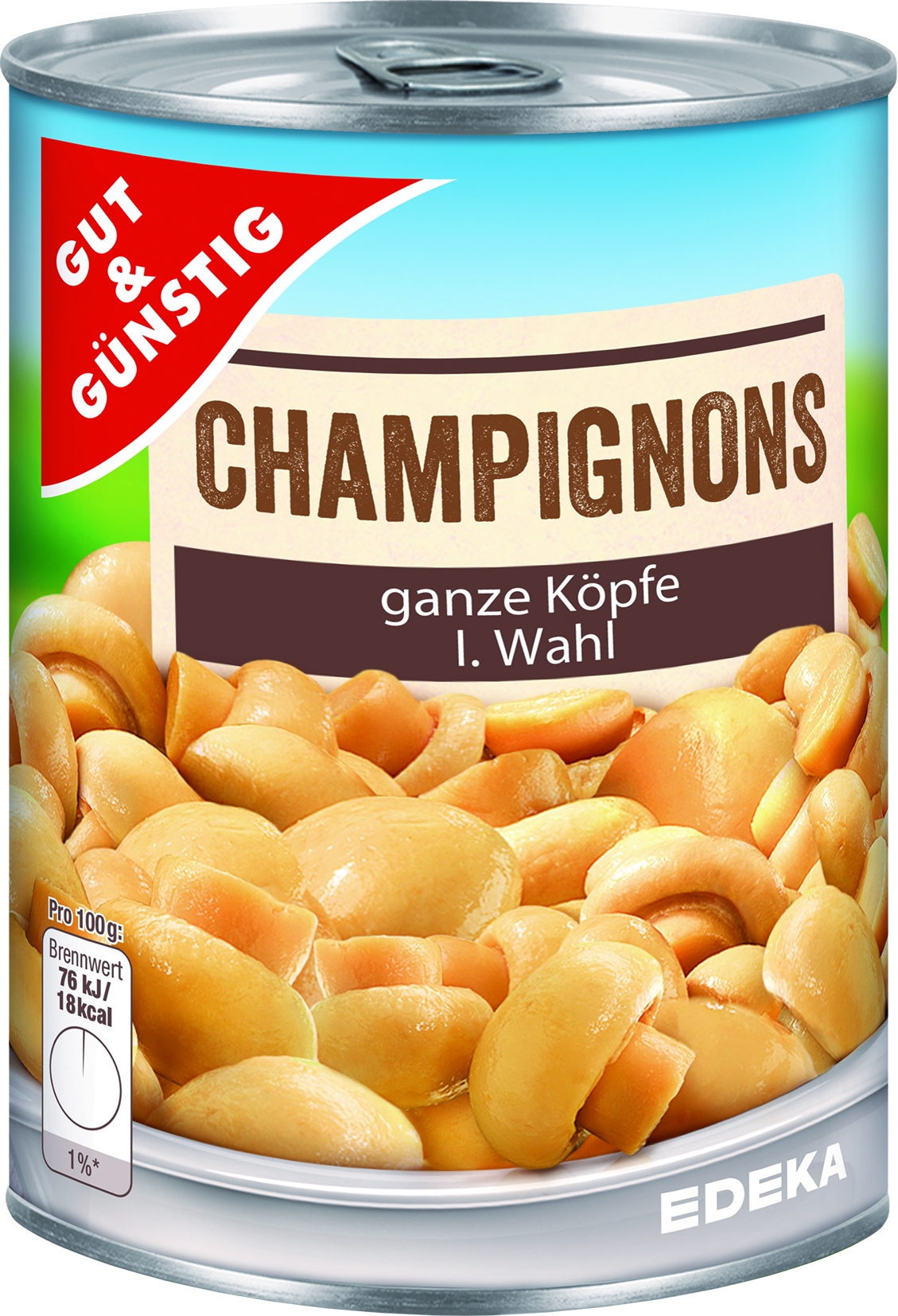  Champignons I. Wahl Köpfe   