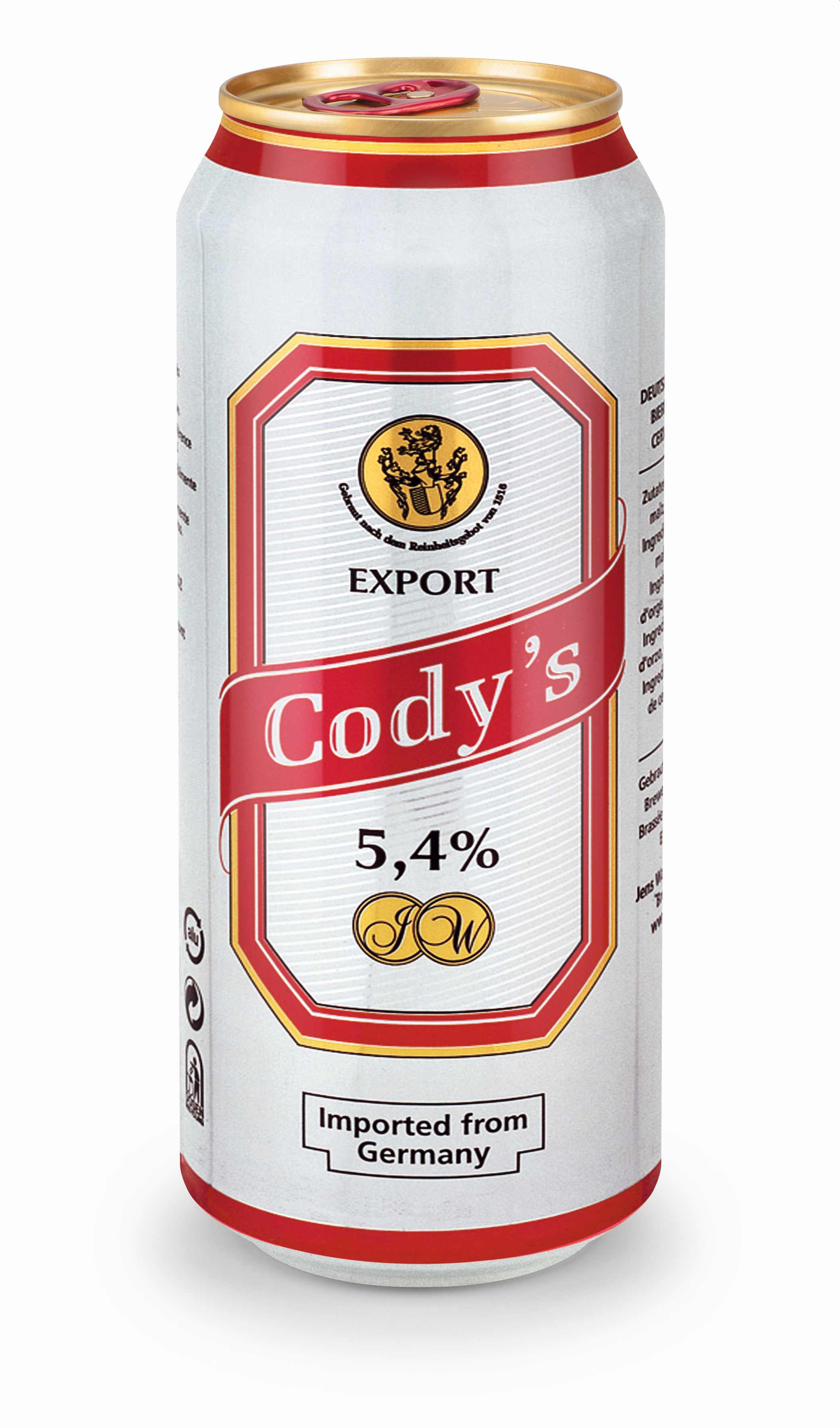 Cody´s Bier 24Ds x 0,5lt