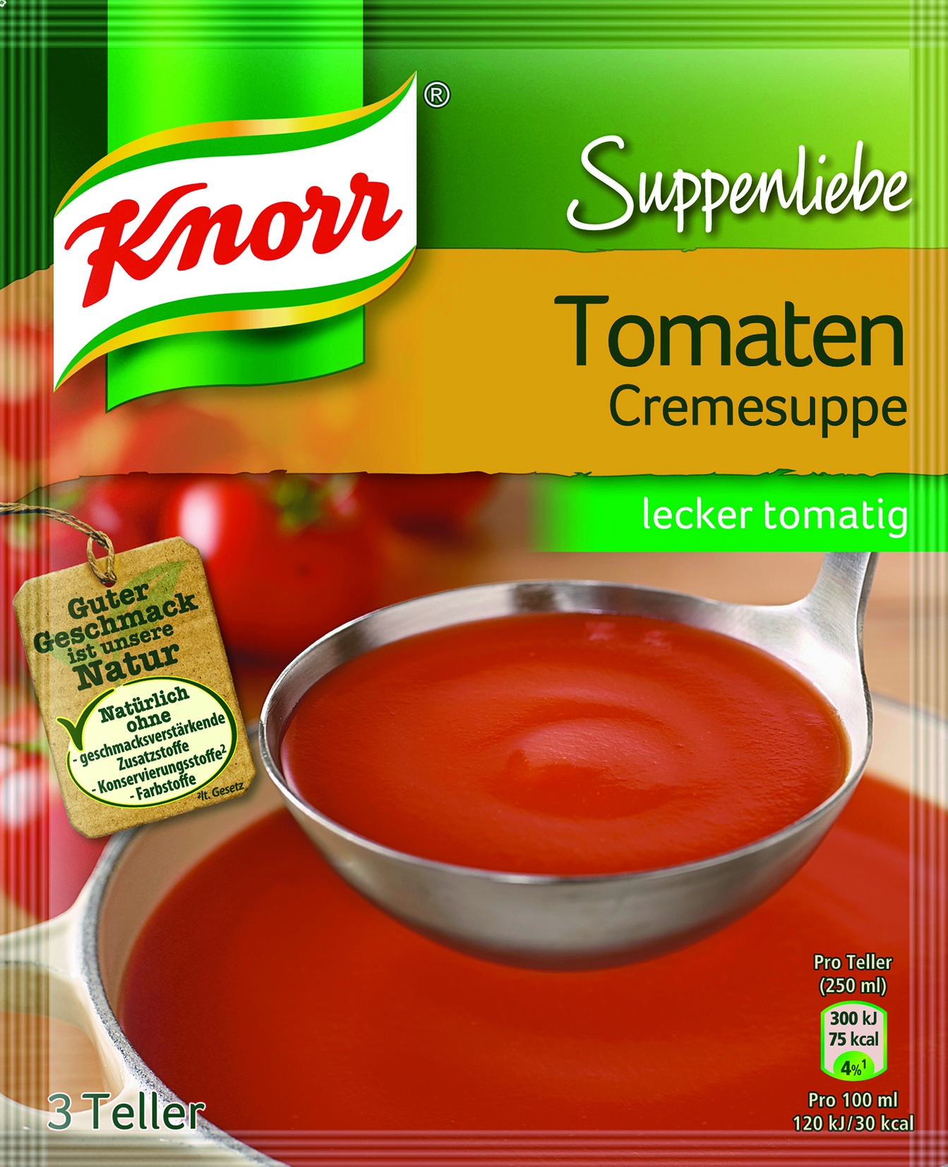 Suppenliebe Tomatensuppe 3 Teller