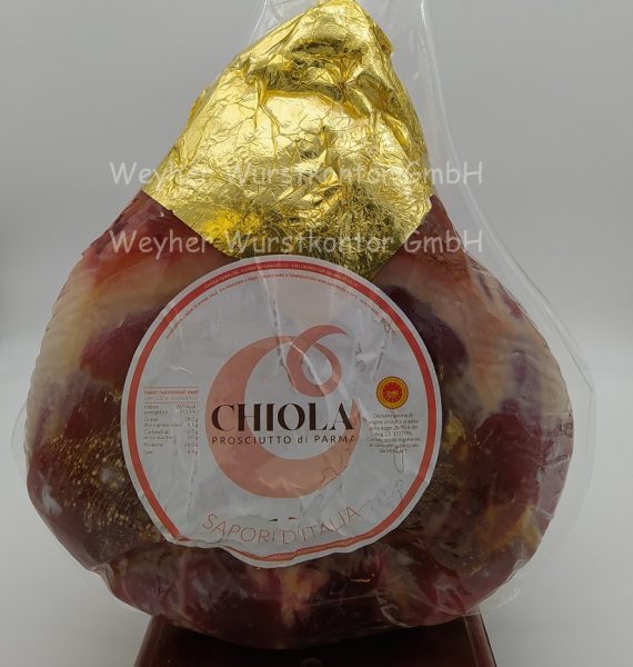 Orig. Ital. Parma-Kernschinken ohne Schwarte/ohne Bein, ca. 4,9kg   