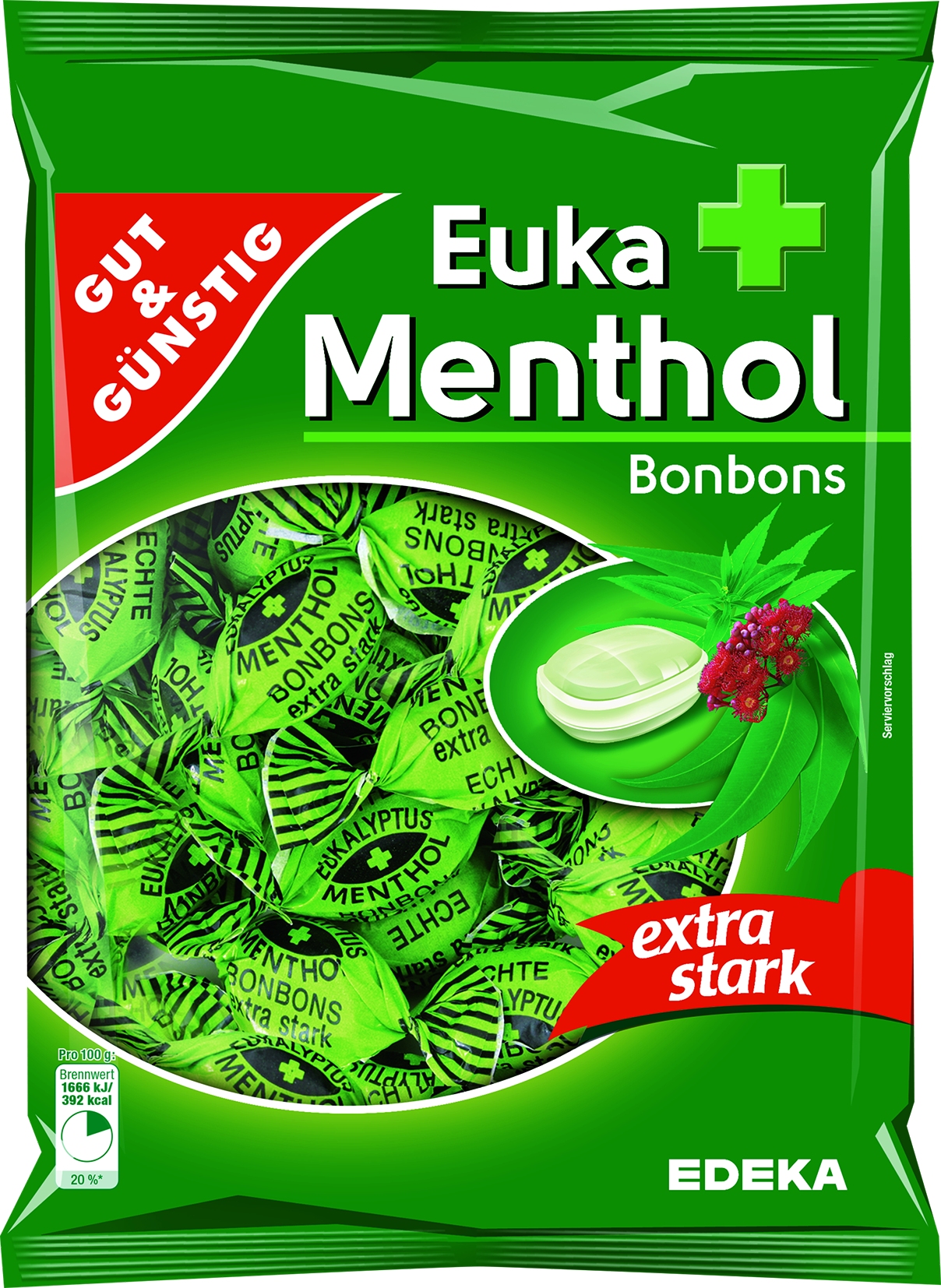 Eukalyptus-Menthol Bonbons   