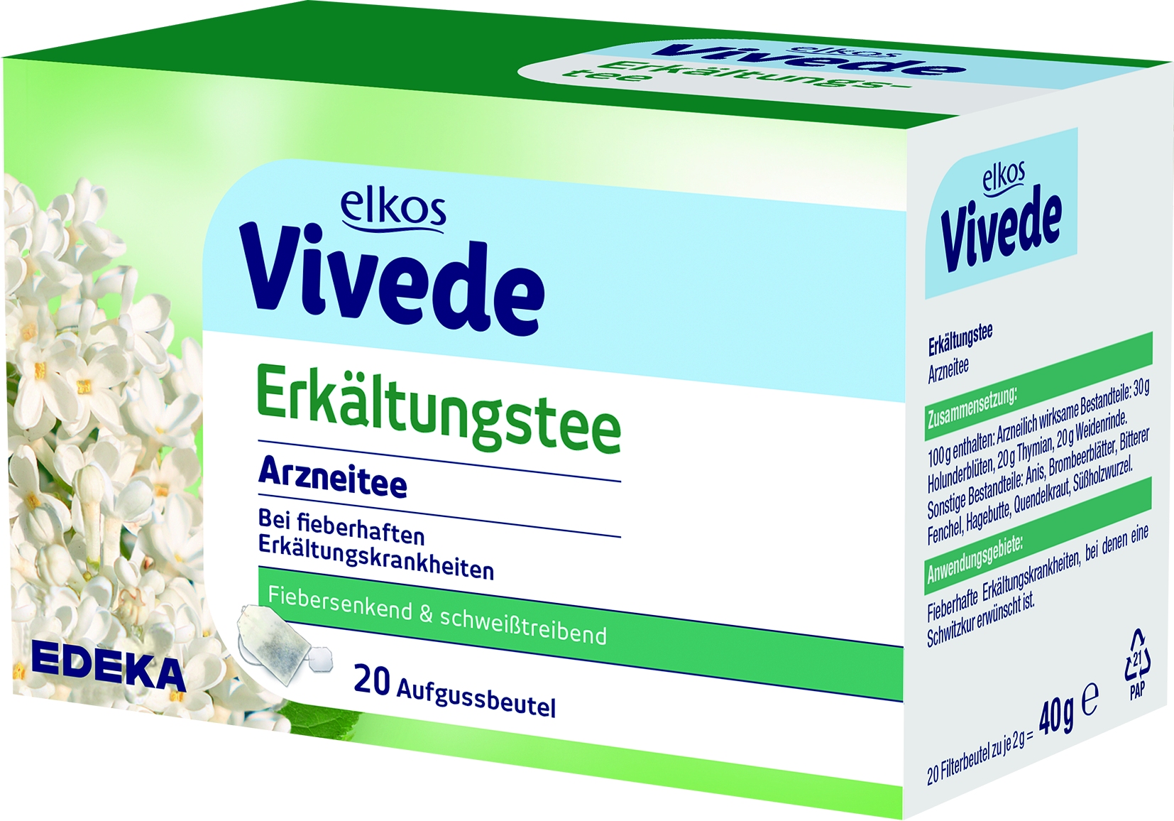 Vivede Erkältungstee 20er