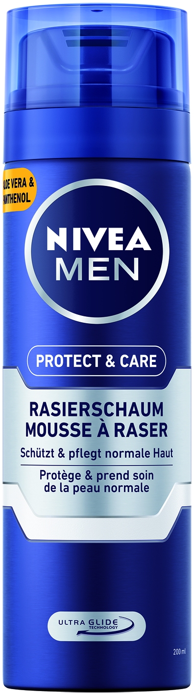 For men shaving foam protect + care   