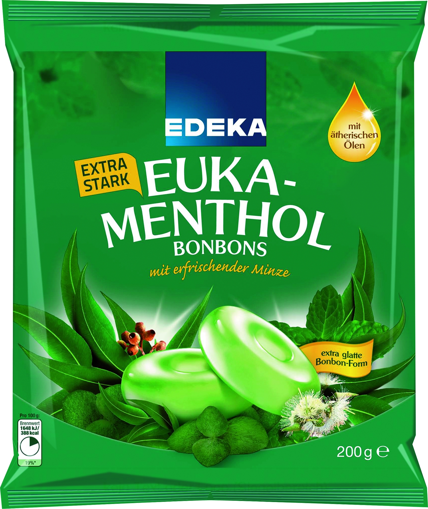 Euka-Menthol Bonbons   
