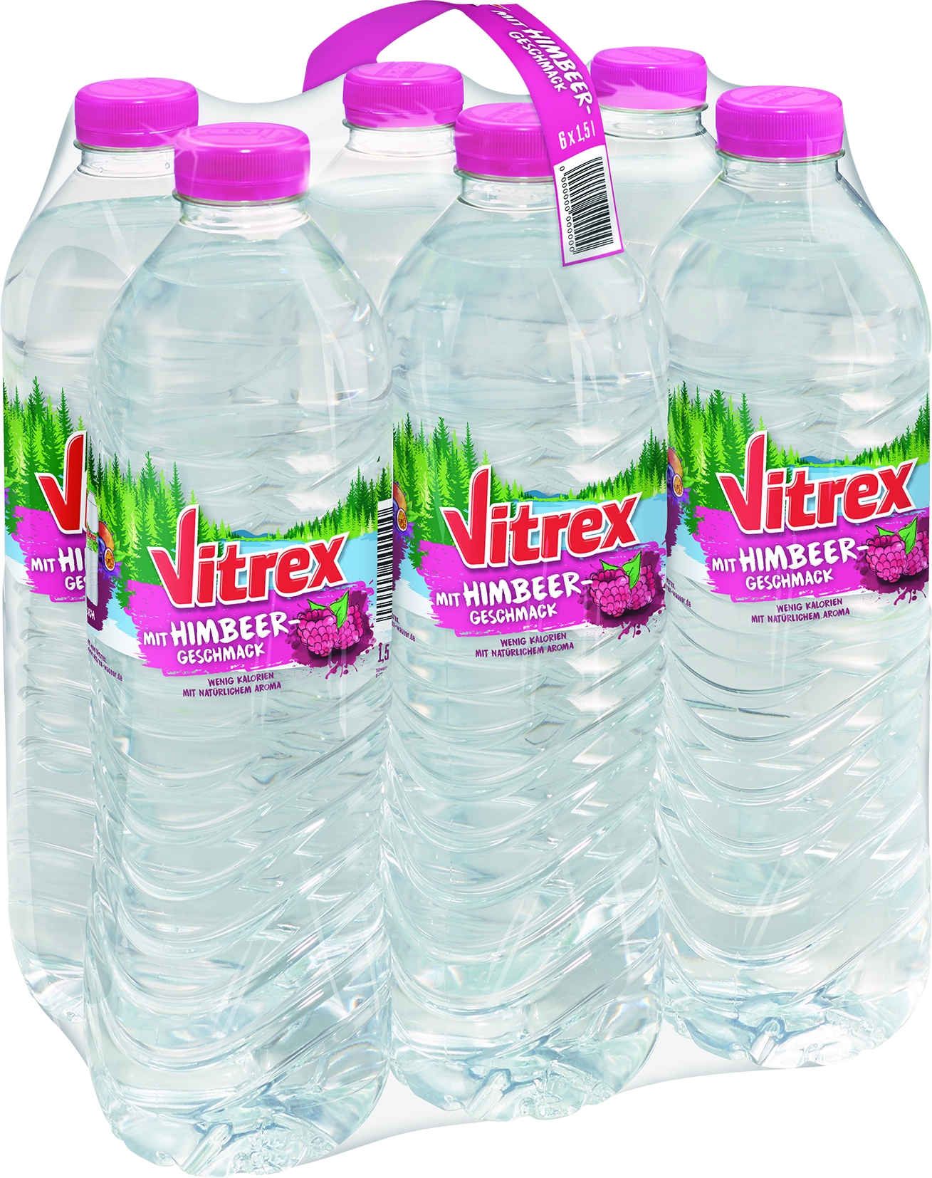 Mineralwasser mit Himbeer   