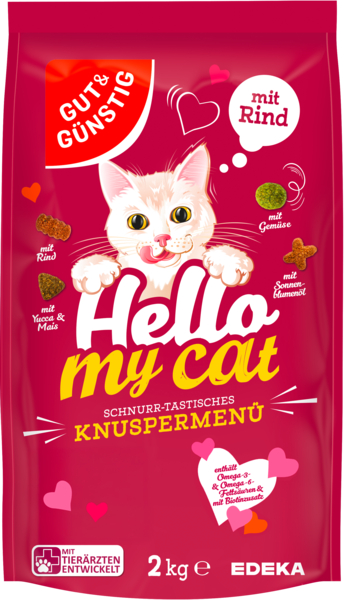 Cat Knusper Menue Rind   