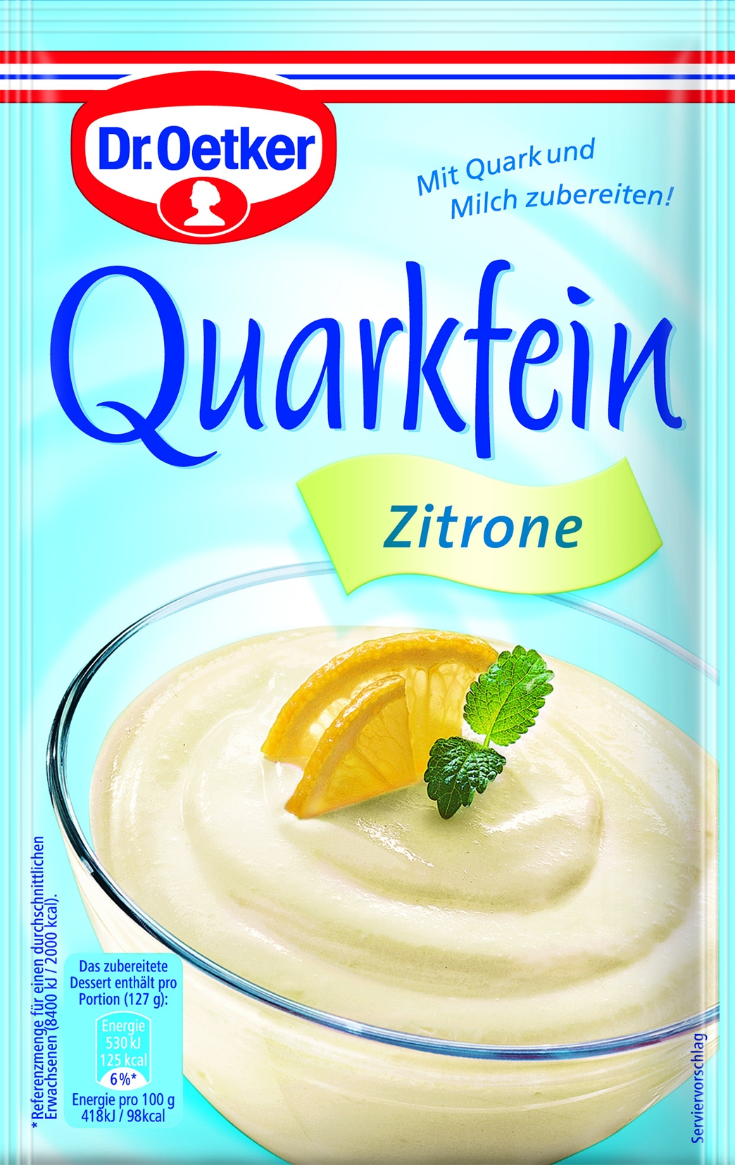 Quarkfein Zitrone   