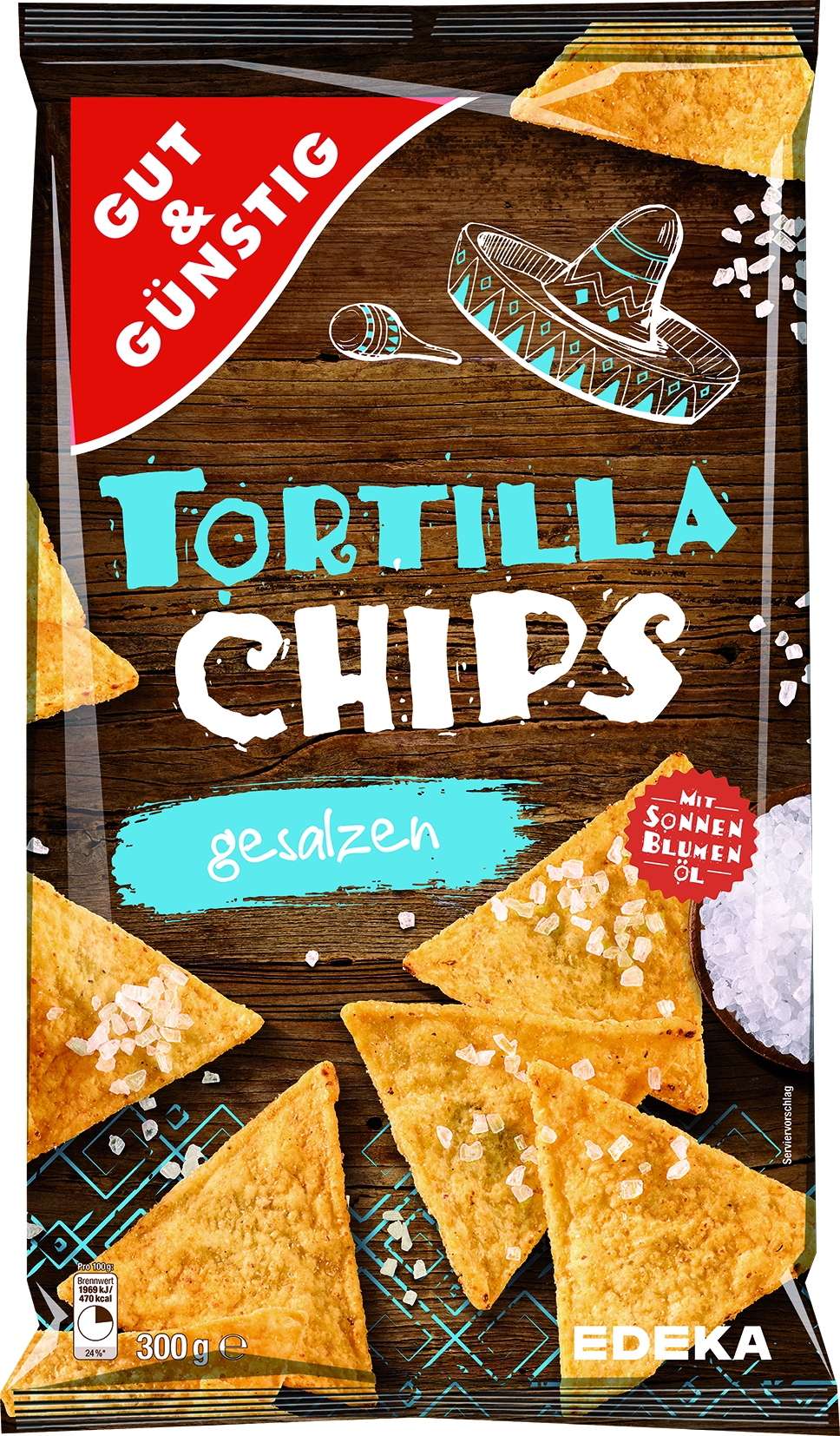 Tortilla Chips Salz   