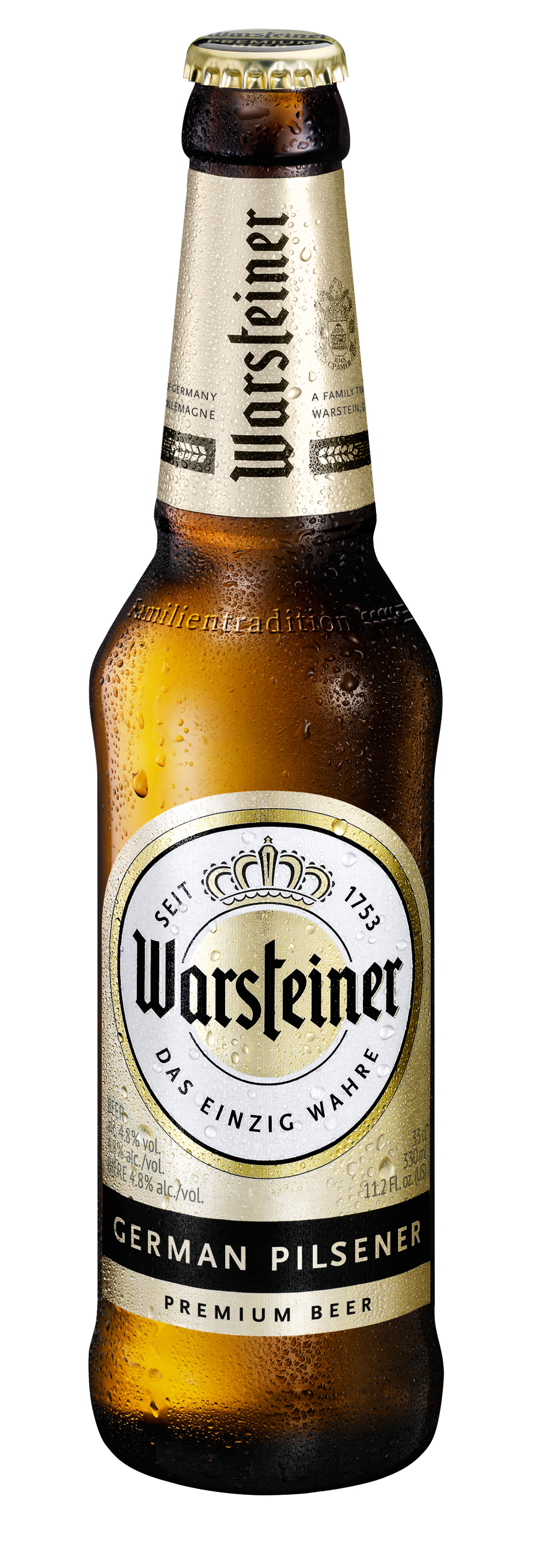 Warsteiner Beer Pilsener 24 bot x 0,33lt