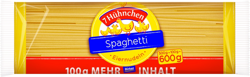 7 Huehnchen Spaghetti