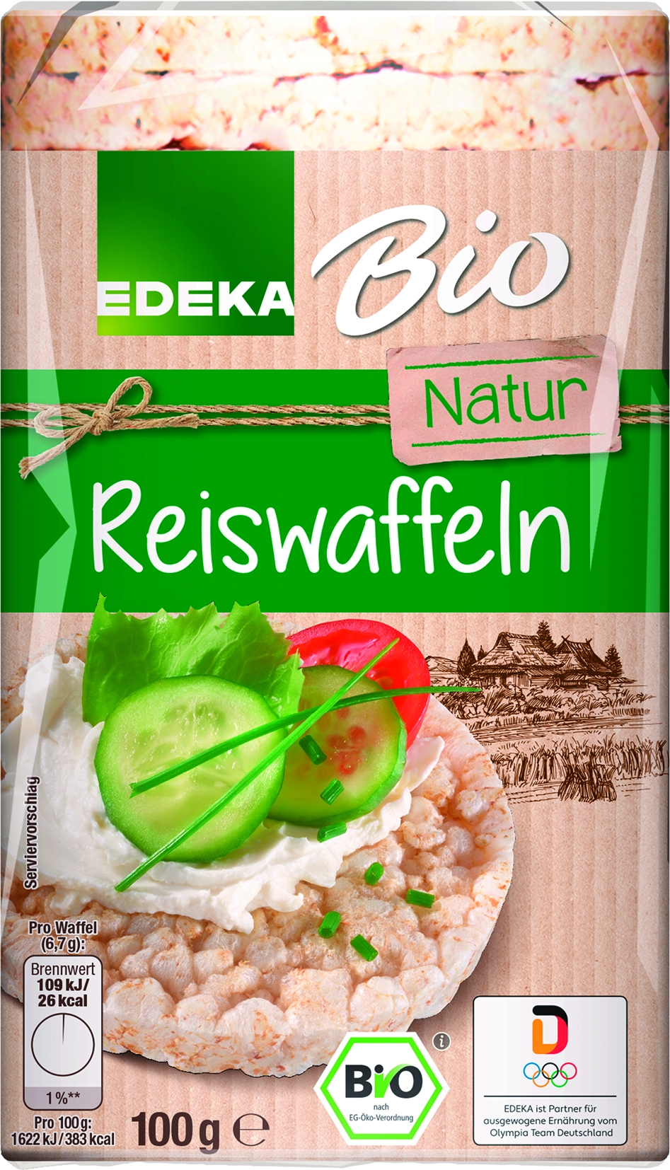 Bio Reiswaffeln ungesalzen   