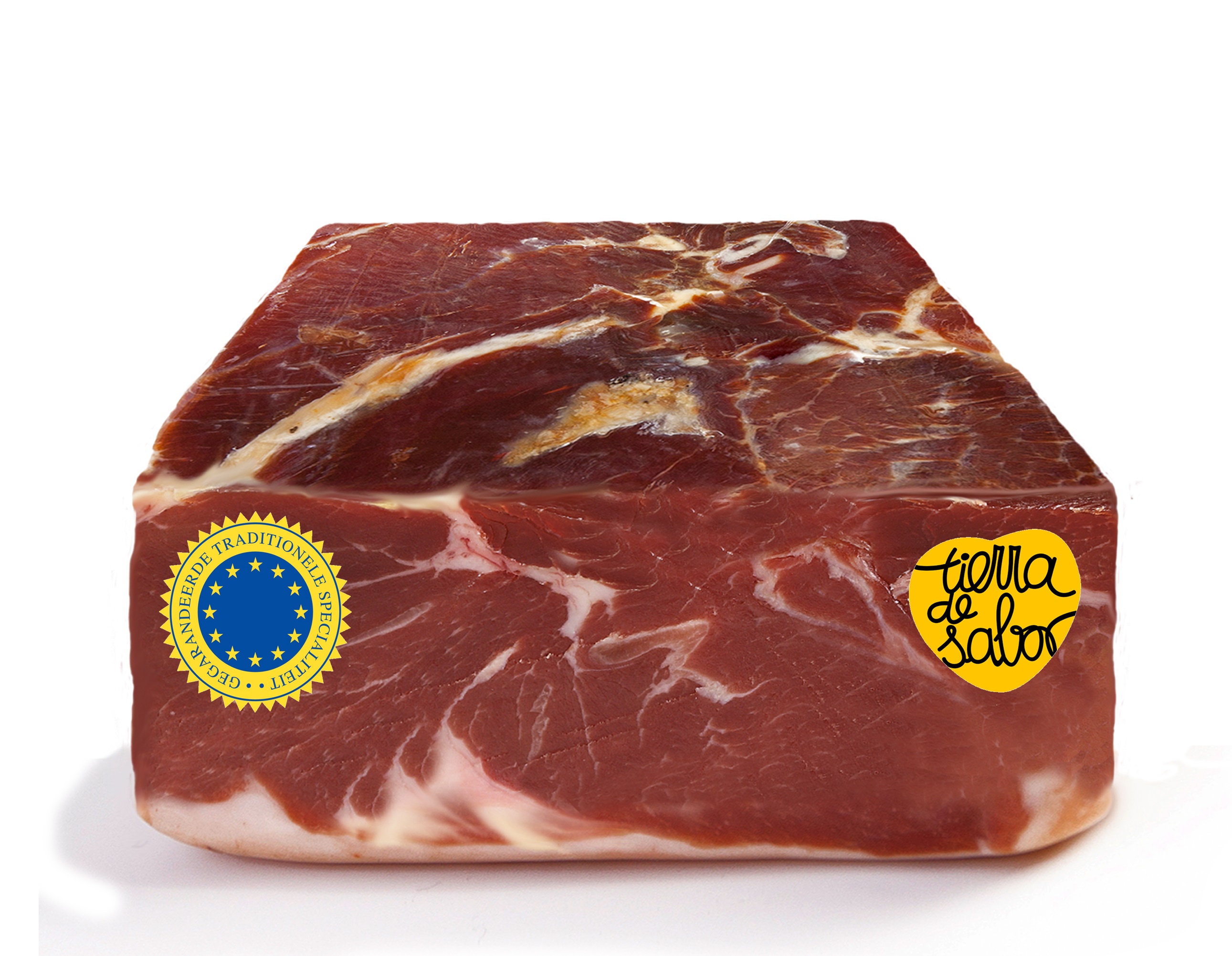 Serrano Schinken Reserva, 15 Monate gereift, 1/2 Blöcke, ca. 2,3kg-Stück
