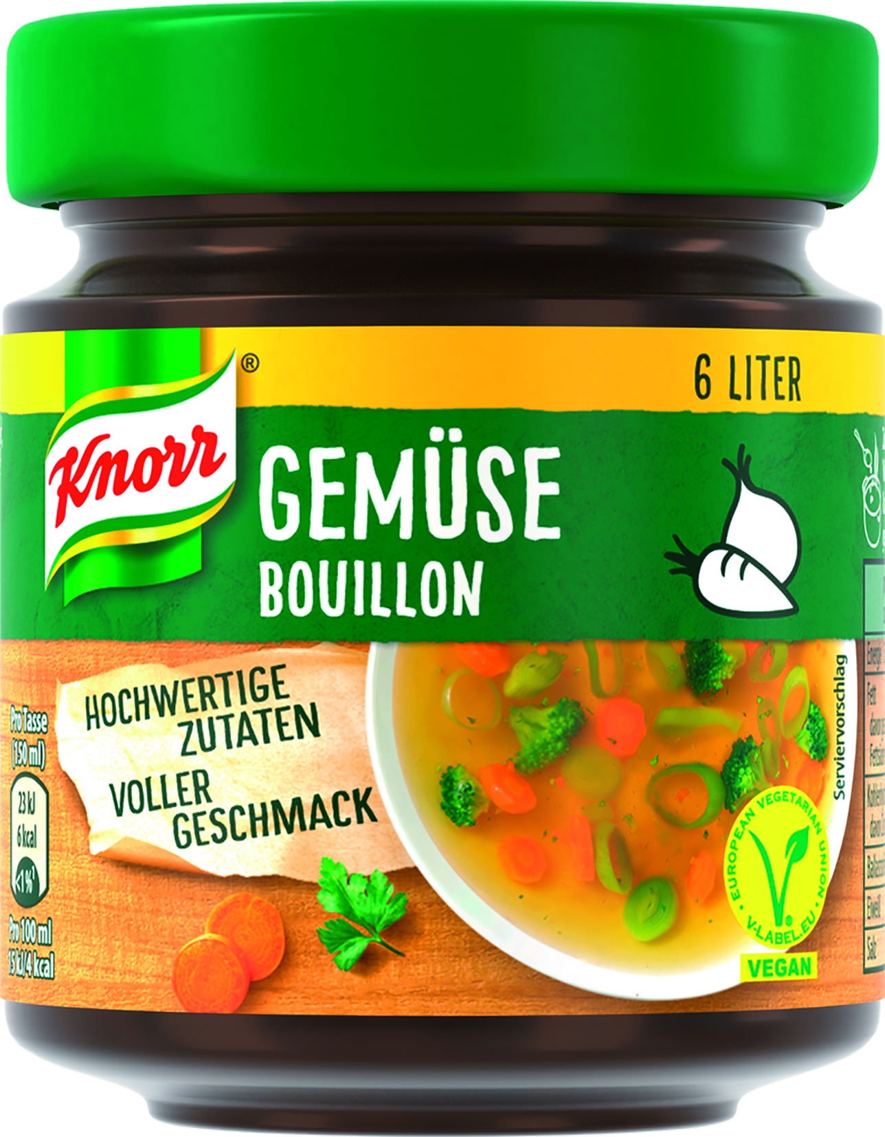 Gemuesebouillon fuer 6L