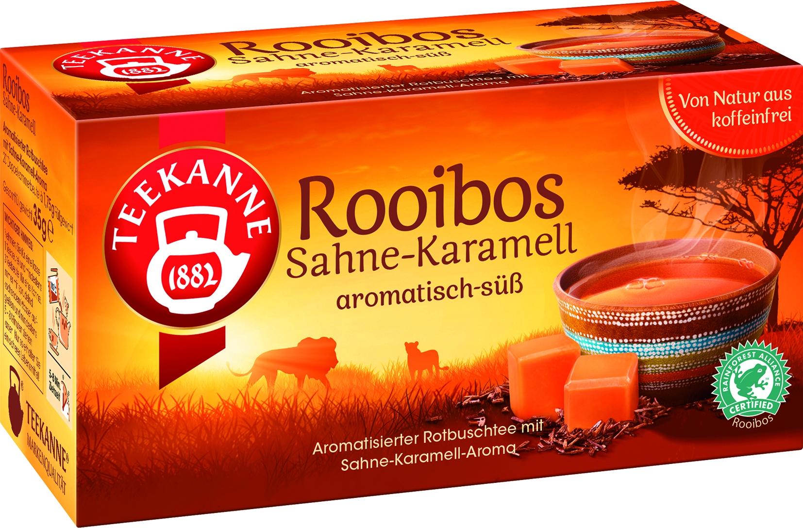 Rooibos Tea Cream Caramel Tea 20 pcs.