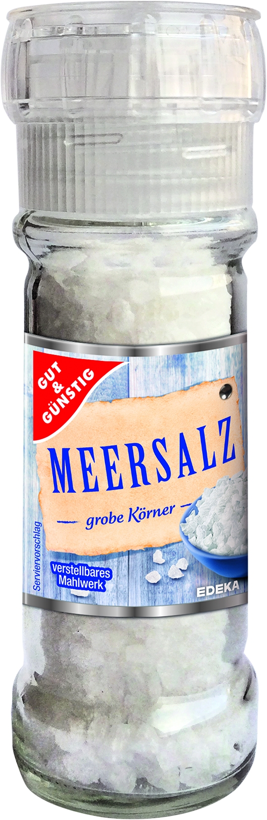 Meersalz mit Mühle   