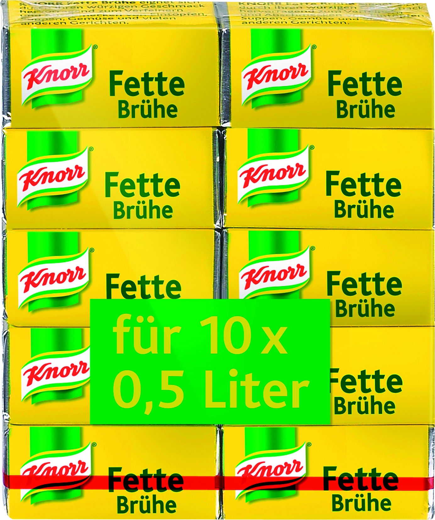 Fette Bruehe 10 Wuerfel