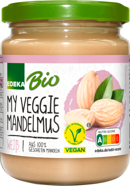 Edeka My Veggie veganes weißes Mandelmus