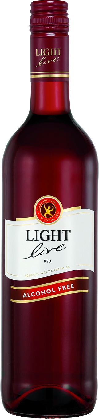 Light Live Wein rot alkoholfrei   