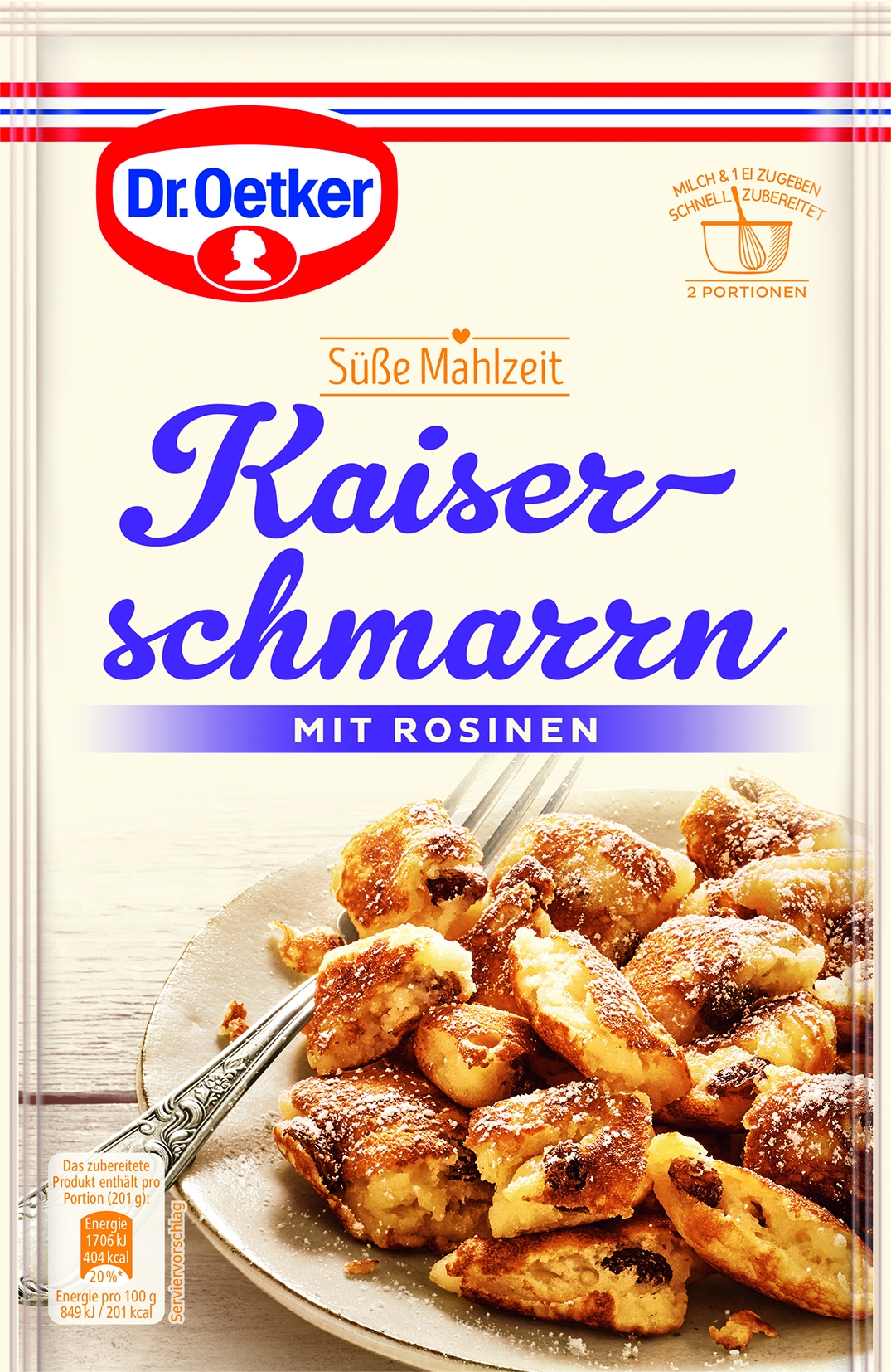 Süße Mahlzeit Kaiserschmarn   