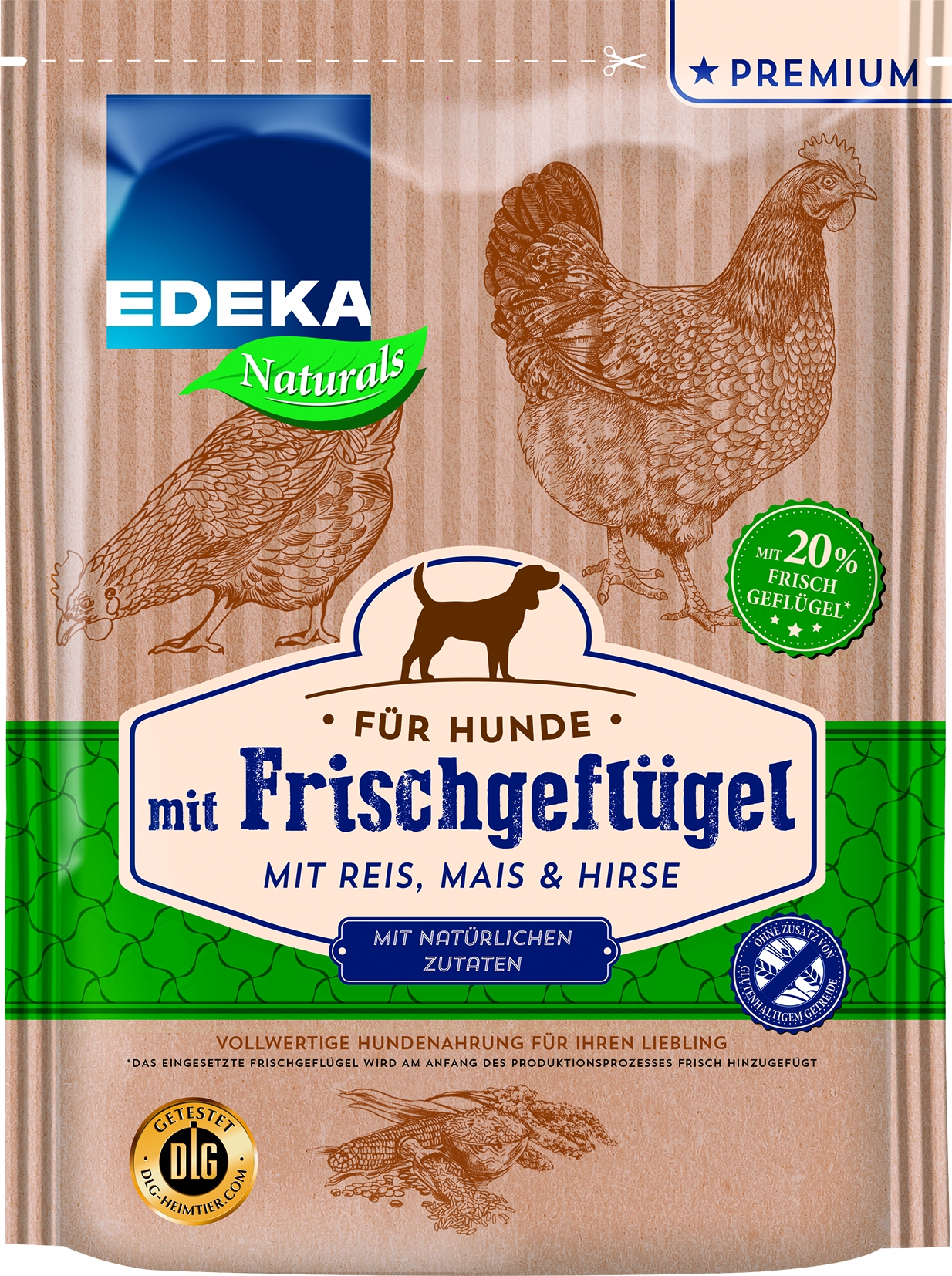 Dog Trockenfutter Geflügel   