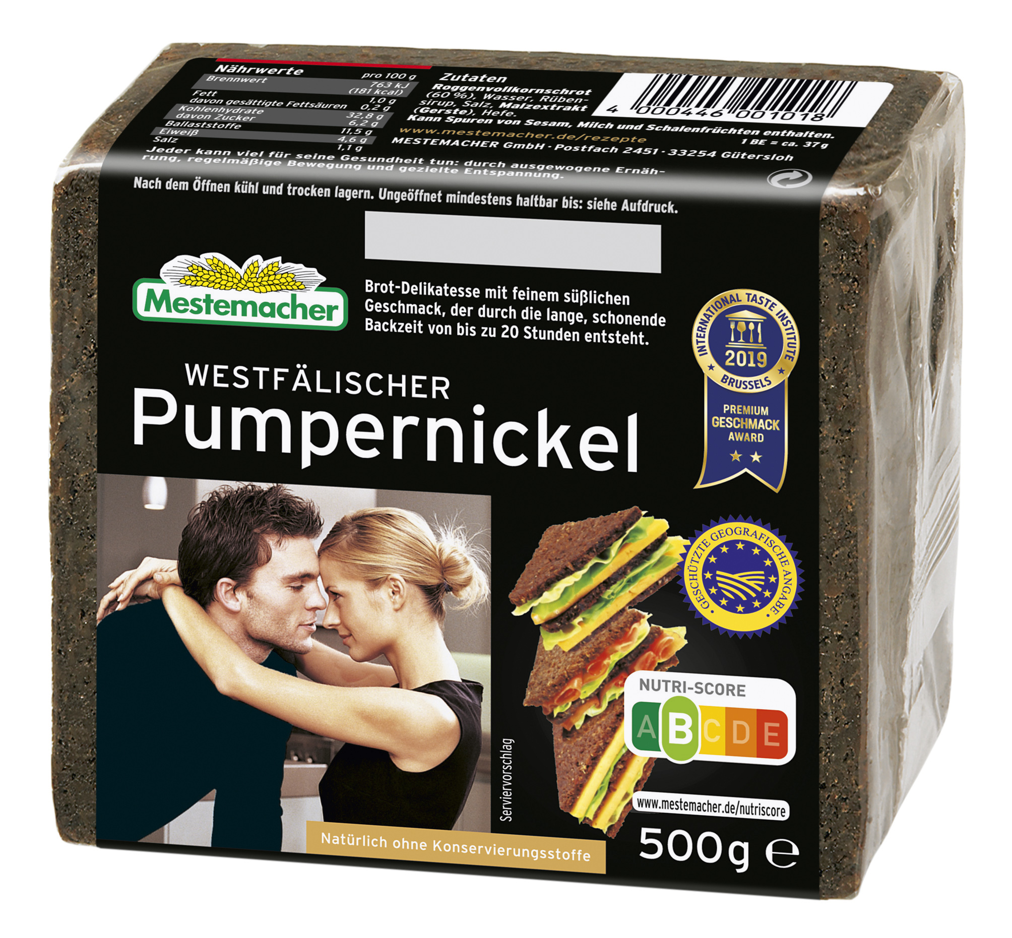 Pumpernickel in der Dose  