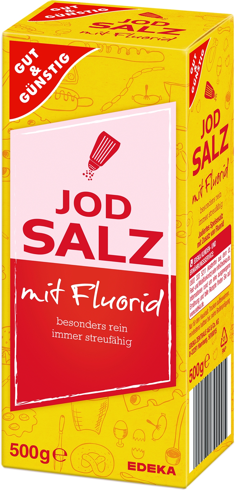 Jodsalz mit Flour   