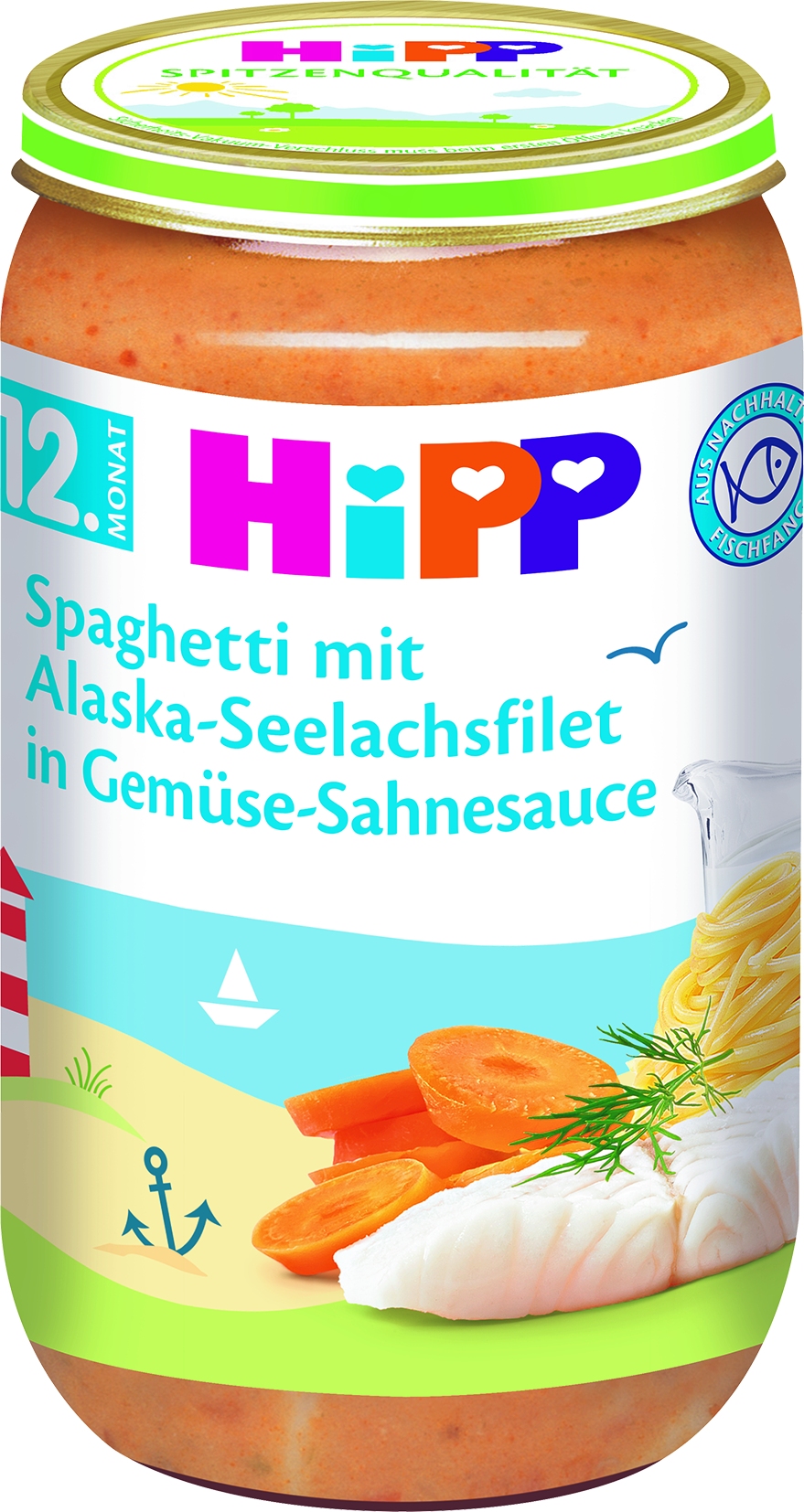 6825-01 Spaghetti + Lachs