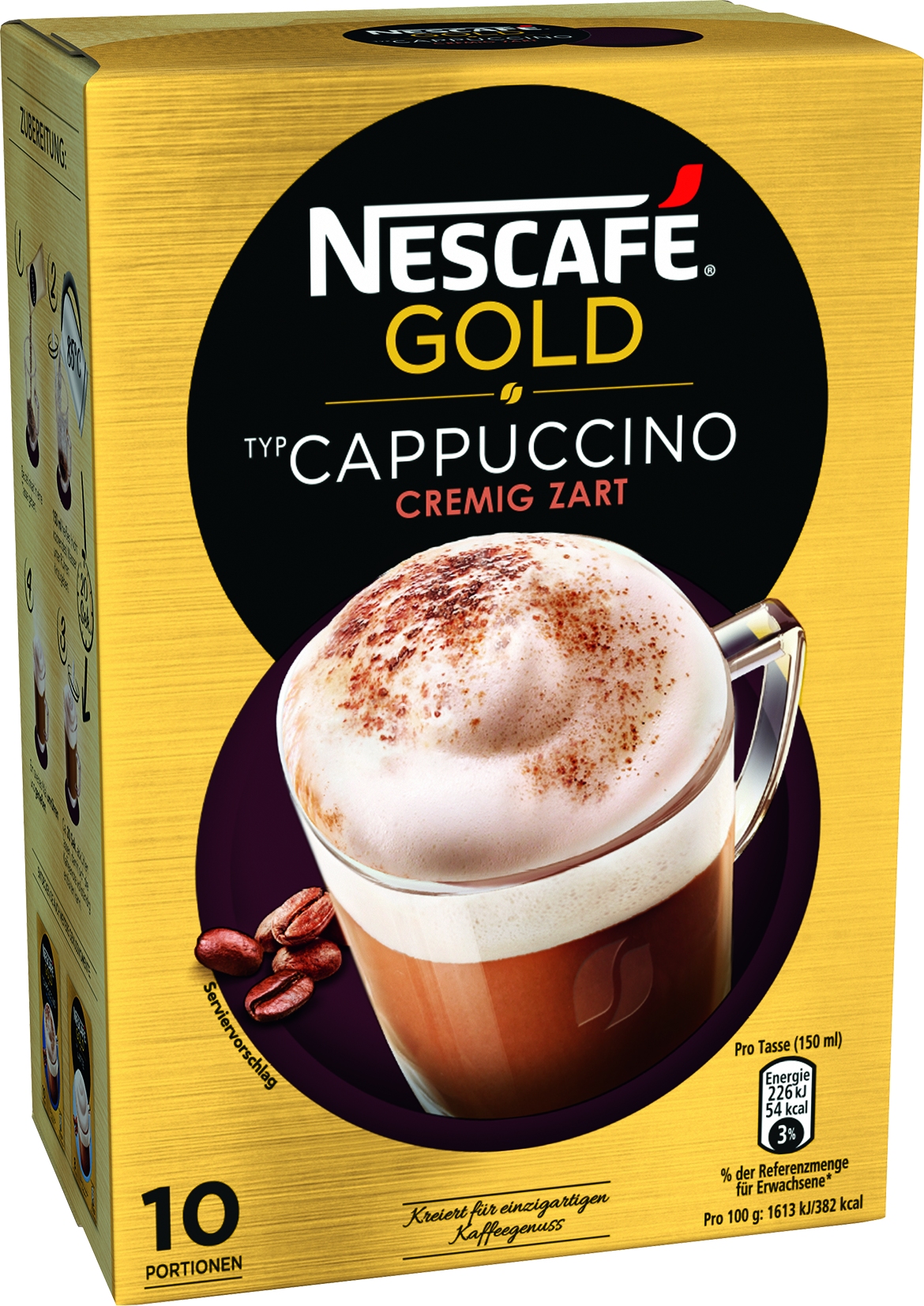 Cappuccino Cremig&Zart 10x14 GR