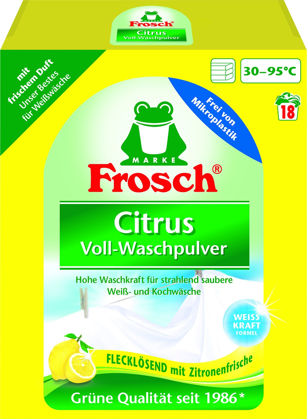 Vollwaschmittel Citrus 18WL