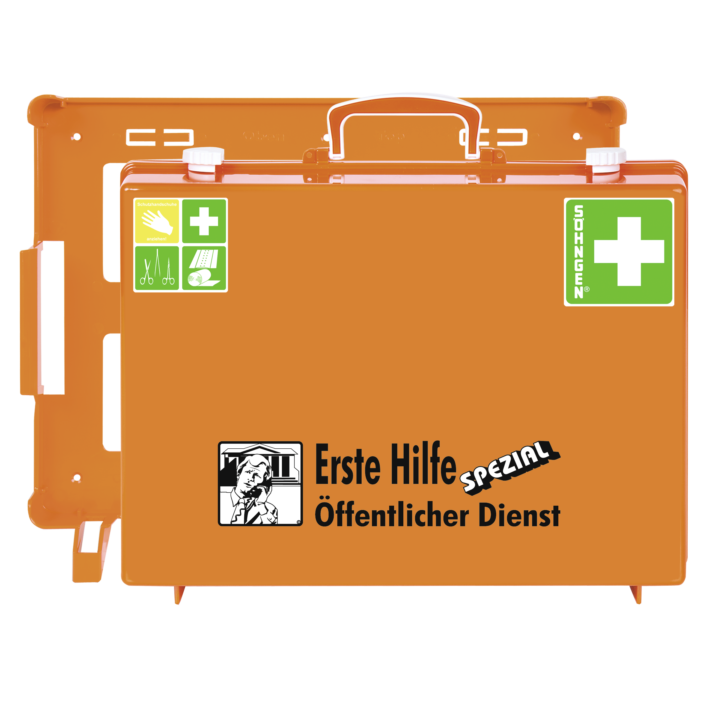 Erste-Hilfe-Koffer ÖFFENTLICHER DIENST mit der Basis-Ausstattung nach der aktuellen DIN-Norm 13157